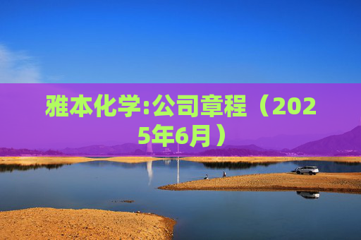 雅本化学:公司章程（2025年6月）  第1张