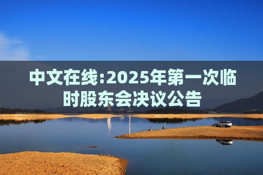 中文在线:2025年第一次临时股东会决议公告