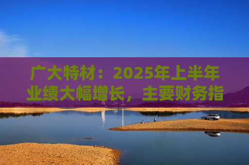 广大特材:2025年上半年业绩大幅增长,主要财务指标均创历史新高