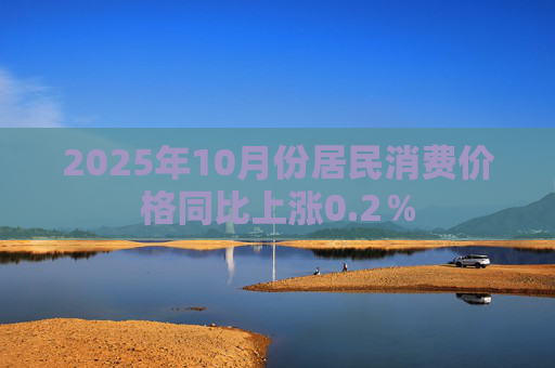 2025年10月份居民消费价格同比上涨0.2％  第1张