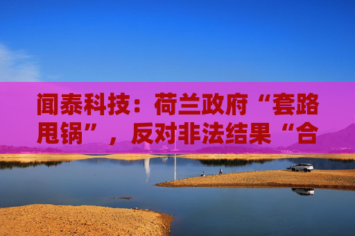 闻泰科技：荷兰政府“套路甩锅”，反对非法结果“合法化”