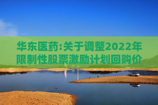 华东医药:关于调整2022年限制性股票激励计划回购价格的公告