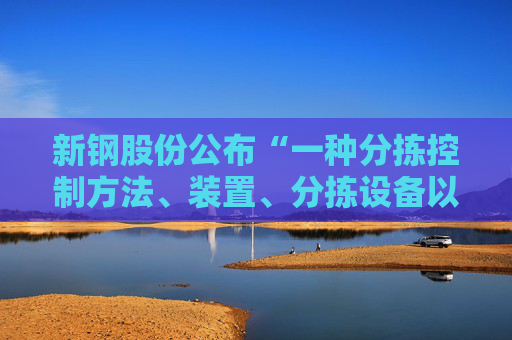新钢股份公布“一种分拣控制方法、装置、分拣设备以及存储介质”专利 第1张 新钢股份公布“一种分拣控制方法、装置、分拣设备以及存储介质”专利 第1张