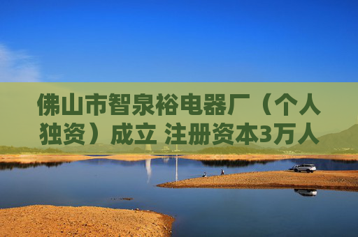 佛山市智泉裕电器厂（个人独资）成立 注册资本3万人民币