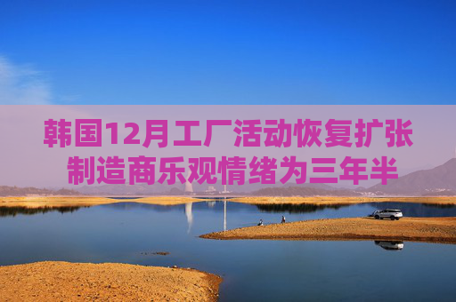 韩国12月工厂活动恢复扩张 制造商乐观情绪为三年半最高