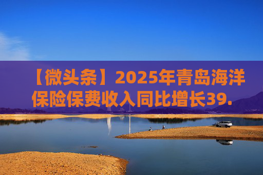 【微头条】2025年青岛海洋保险保费收入同比增长39.27%