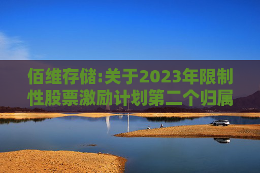 佰维存储:关于2023年限制性股票激励计划第二个归属期（第二批次）、2024年限制性股票激励计划首次授予第一个归属期（第二批次）归属结果暨股份上市的公告