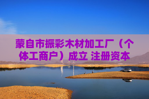 蒙自市振彩木材加工厂（个体工商户）成立 注册资本6万人民币