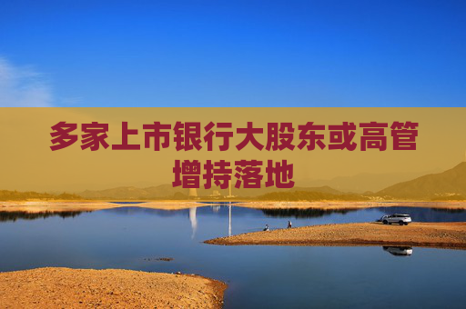 多家上市银行大股东或高管增持落地