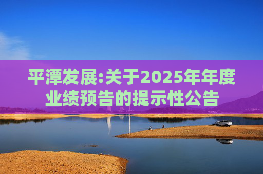 平潭发展:关于2025年年度业绩预告的提示性公告  第1张