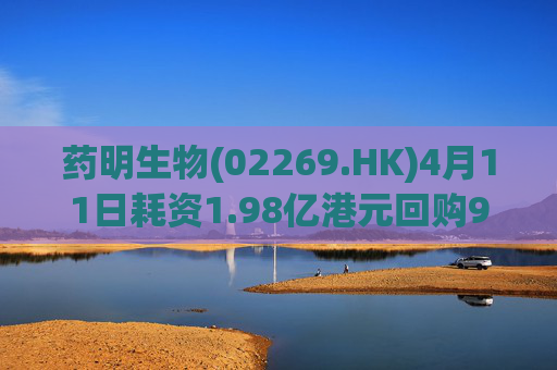 药明生物(02269.HK)4月11日耗资1.98亿港元回购990万股  第1张