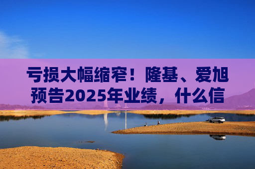 亏损大幅缩窄！隆基、爱旭预告2025年业绩，什么信号？