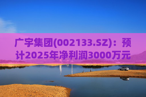 广宇集团(002133.SZ)：预计2025年净利润3000万元至4500万元