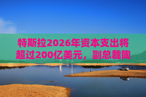 特斯拉2026年资本支出将超过200亿美元，副总裁陶琳公布六大投资方向