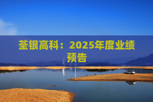 荃银高科：2025年度业绩预告