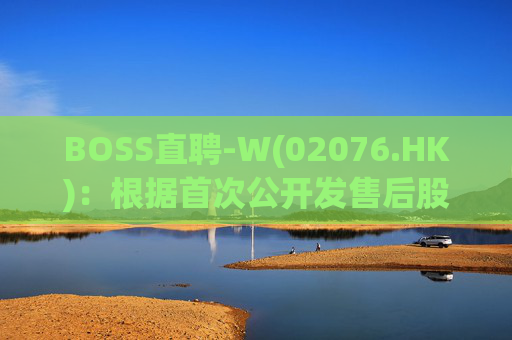 BOSS直聘-W(02076.HK)：根据首次公开发售后股份计划购买合共34.11万股