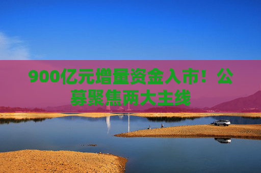 900亿元增量资金入市！公募聚焦两大主线  第1张