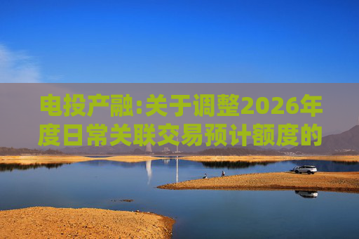 电投产融:关于调整2026年度日常关联交易预计额度的公告