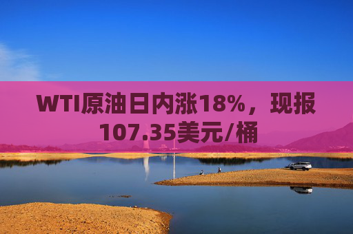 WTI原油日内涨18%，现报107.35美元/桶  第1张