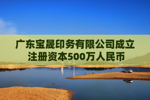 广东宝晟印务有限公司成立 注册资本500万人民币