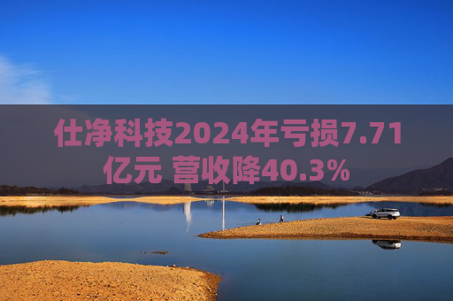仕净科技2024年亏损7.71亿元 营收降40.3%