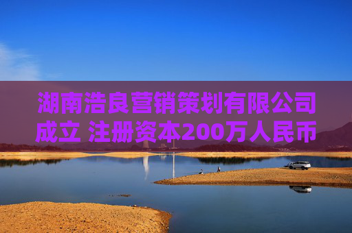 湖南浩良营销策划有限公司成立 注册资本200万人民币  第1张