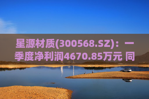 星源材质(300568.SZ)：一季度净利润4670.85万元 同比减少56.39%