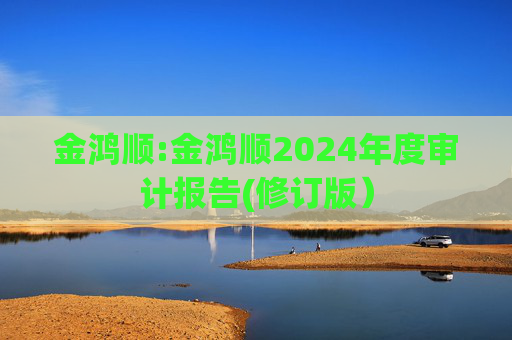 金鸿顺:金鸿顺2024年度审计报告(修订版）