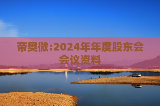 帝奥微:2024年年度股东会会议资料  第1张