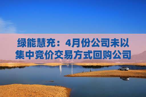 绿能慧充：4月份公司未以集中竞价交易方式回购公司股份  第1张