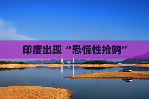 印度出现“恐慌性抢购”