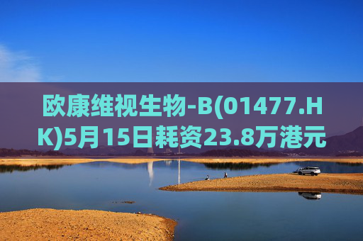 欧康维视生物-B(01477.HK)5月15日耗资23.8万港元回购4.5万股