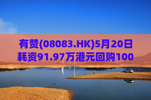 有赞(08083.HK)5月20日耗资91.97万港元回购1000万股