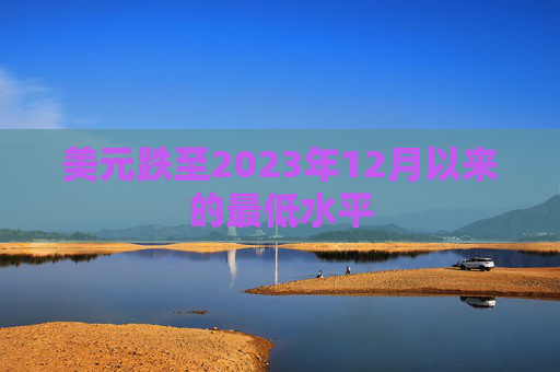 美元跌至2023年12月以来的最低水平
