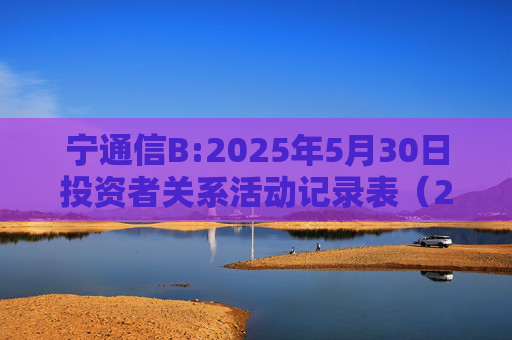 宁通信B:2025年5月30日投资者关系活动记录表（2024年度网上业绩说明会）