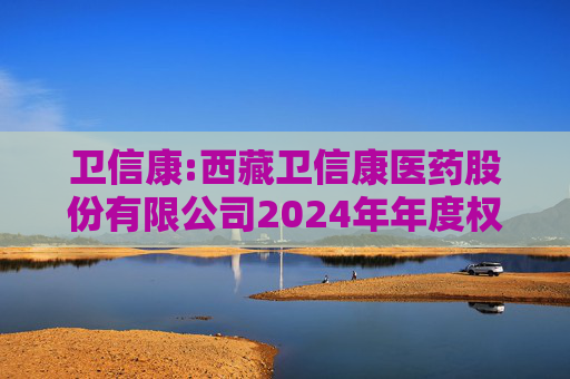 卫信康:西藏卫信康医药股份有限公司2024年年度权益分派实施公告