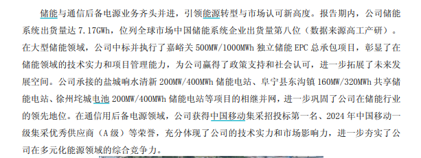 榜首依旧是宁德时代！2024年储能业务出货量TOP10盘点  第14张