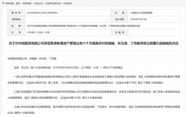 年内首现两家期货公司被罚停开新业务，去年四季度已见密集信号  第2张